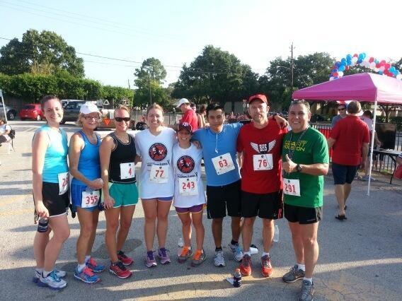 Most of the Bellaire staff contributed to the race. Courtesy of Debra Campbell