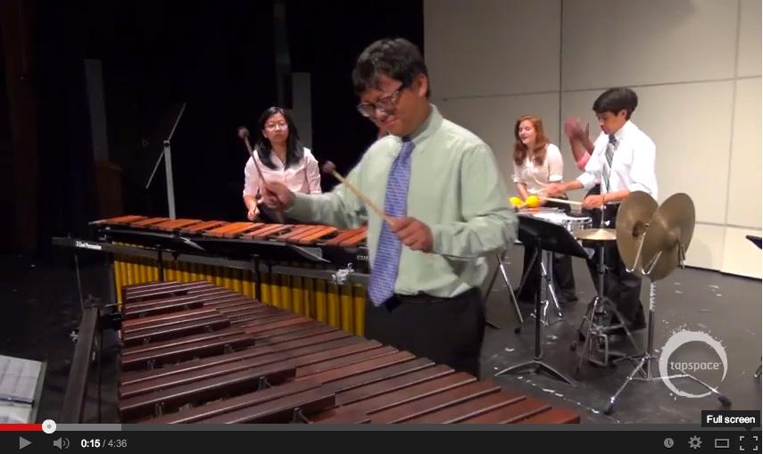 Percussion group takes over YouTube with performance of