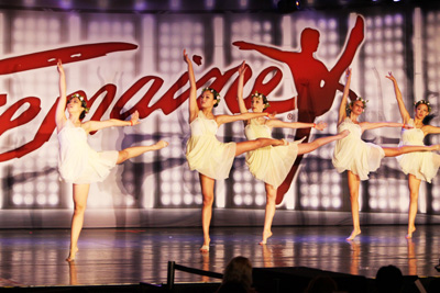 The group performed guest-choreographed routines and swept the competition.
