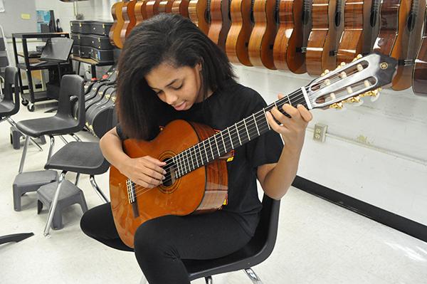 Guitar classes inspire up-and-coming musicians
