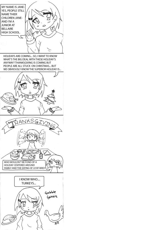 Thanksgiving Thoughts Comic
