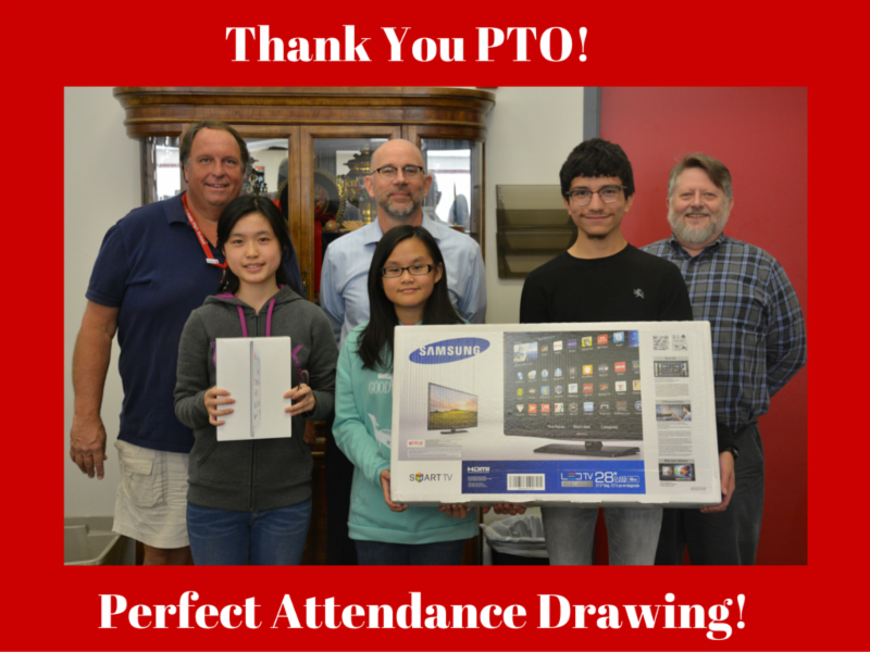 Annual Perfect Attendance Drawing