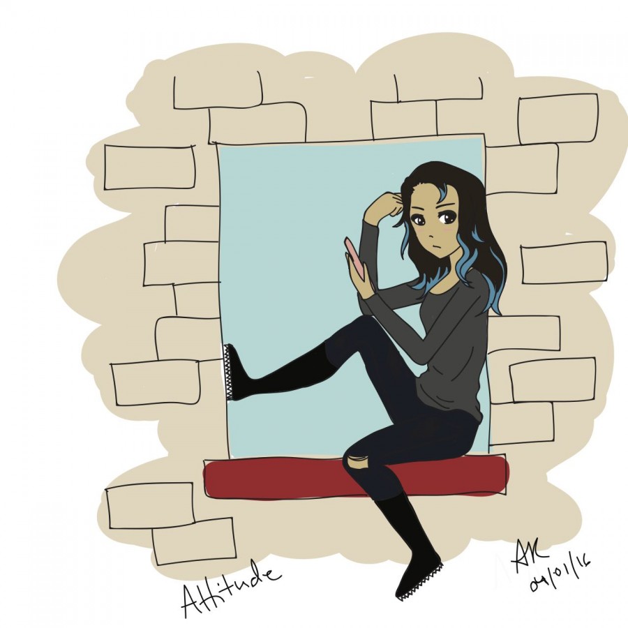 Graphic: "Attitude" by Amber Lyn Keating