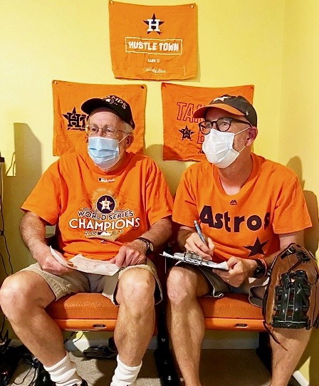 This year is the 42nd consecutive year that Mr. McDonough and his father have watched the home opener of the Astros together. 