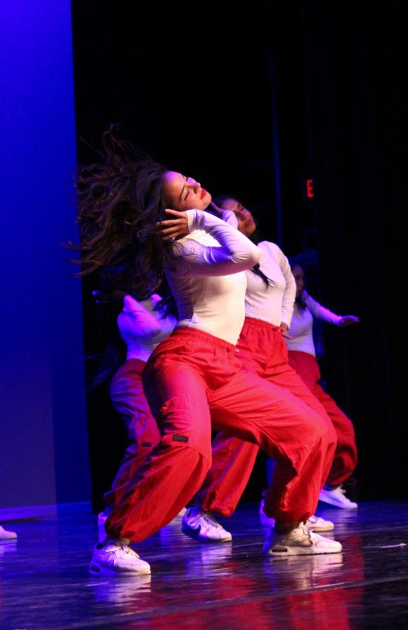 MISS HER, KISS HER, LOVE HER: That Girl is Poison performed by the Hip-Hop Dance Crew features fluid movement, hair-whipping and senior Isabelle Ajdiou front and center. The dance is a tribute to the 90s, paying an homage to Bell Biv Devoe, Salt-N-Pepa and En Vogue.