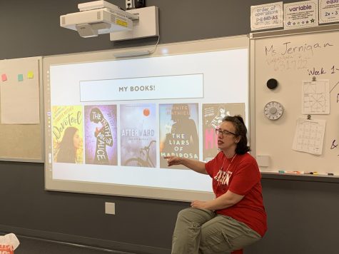 Mathieu shared her process of writing and publishing in her presentation. Mathieu has published 6 books: Bad Girls Never Say Die, The Liars of Mariposa Island, Moxie, The Truth About Alice, Afterward and Devoted.
