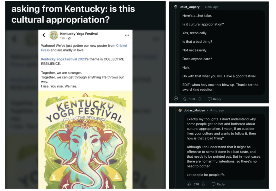 From+r%2Findia%2C+two+users+comment+on+a+Kentucky+yoga+poster+that+shows+Ganesha%2C+a+religious+figure+from+Hindu.+They+both+acknowledge+that+despite+it+being+appropriation%2C+that+at+the+end+of+the+day+it+doesnt+harm+anyone.