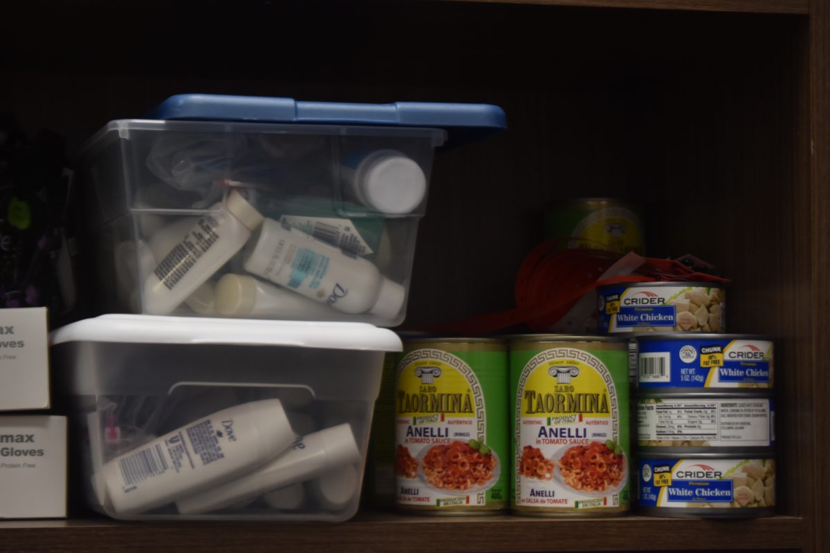 Ugalde keeps soap, food, clothes and kits in her office available for students to use. I will go out of my way to help them, Ugalde said. Thats why I have whatever they need.