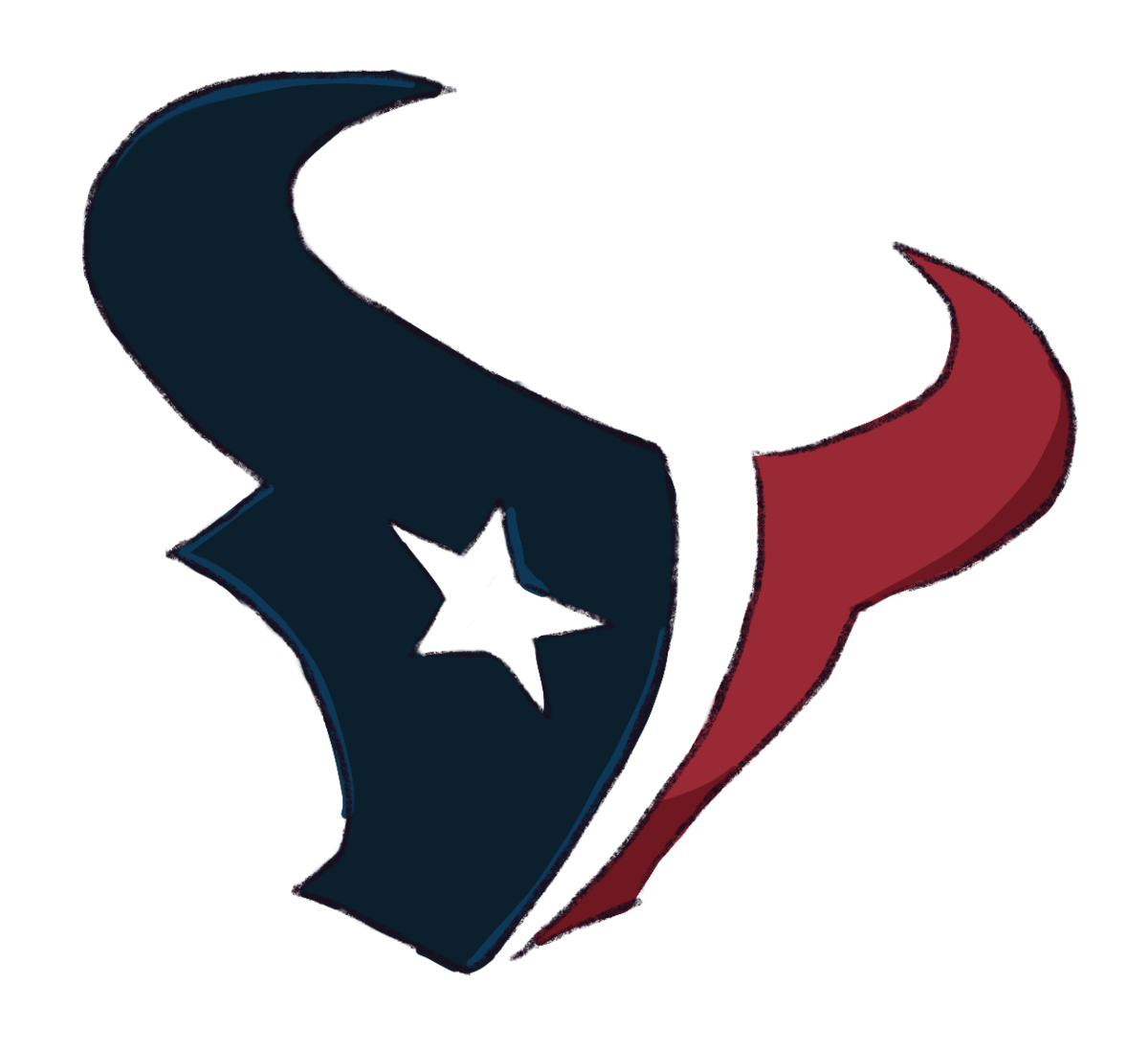 The Texans logo has been a staple of Houston football since 2000. Through both two-win seasons and playoff victories, the logo has not changed.