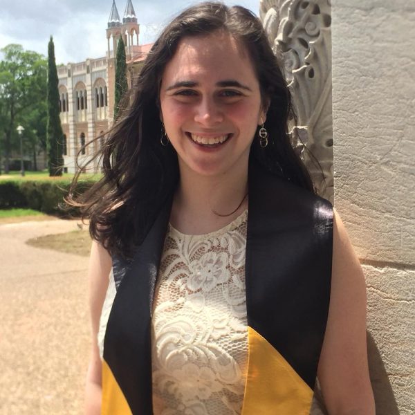 In 2019, Steffannie Alter graduated from Rice University in Houston, Texas, where she completed her bachelors in English and masters degree in teaching.