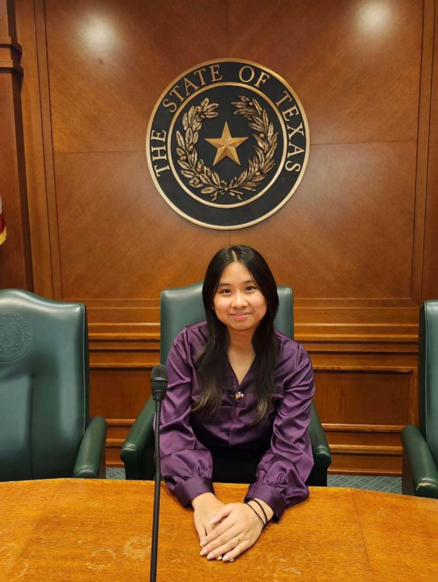 Tran was a finalist at the 2024 UIL State Tournament which took place from January 10 - 11. It was held at the Texas State Capitol.
(front photo)