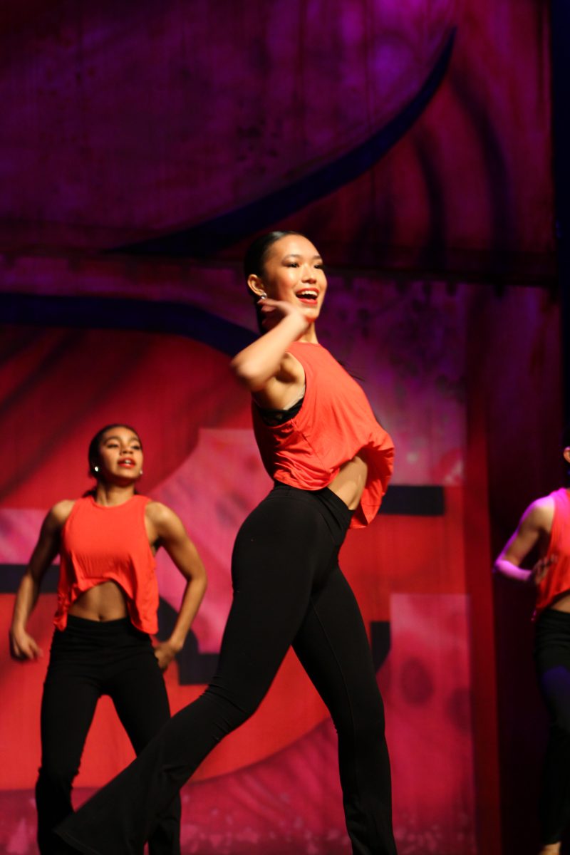 Freshman Olivia Leung lights up the stage. Underclassmen prepare for future officer positions and the next generation of Belles.