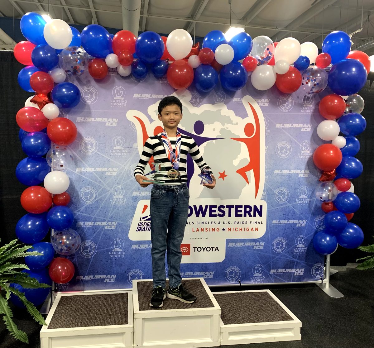 Weng placed first at the Midwestern Sectionals in November of 2022