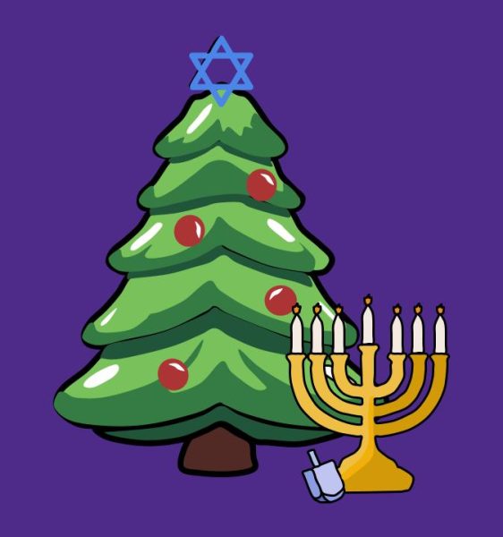 On Dec. 25, 2024, my family will put ornaments on the tree and light the menorah as it is both Christmas and the first night of Hanukkah.