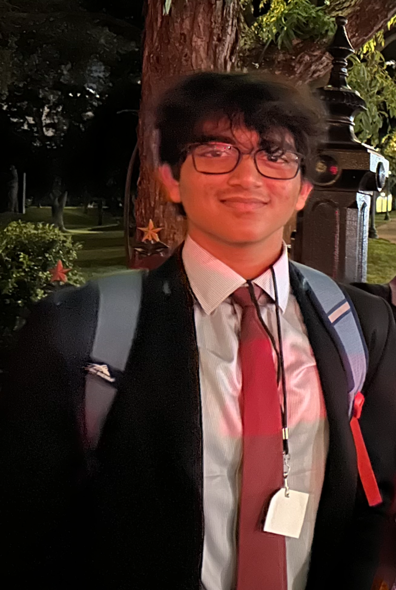 Sophomore Aayush Khadse attends the Junior State of America Fall State Convention. He was involved in the debate and activism activities in JSA before deciding to join competitive debate.