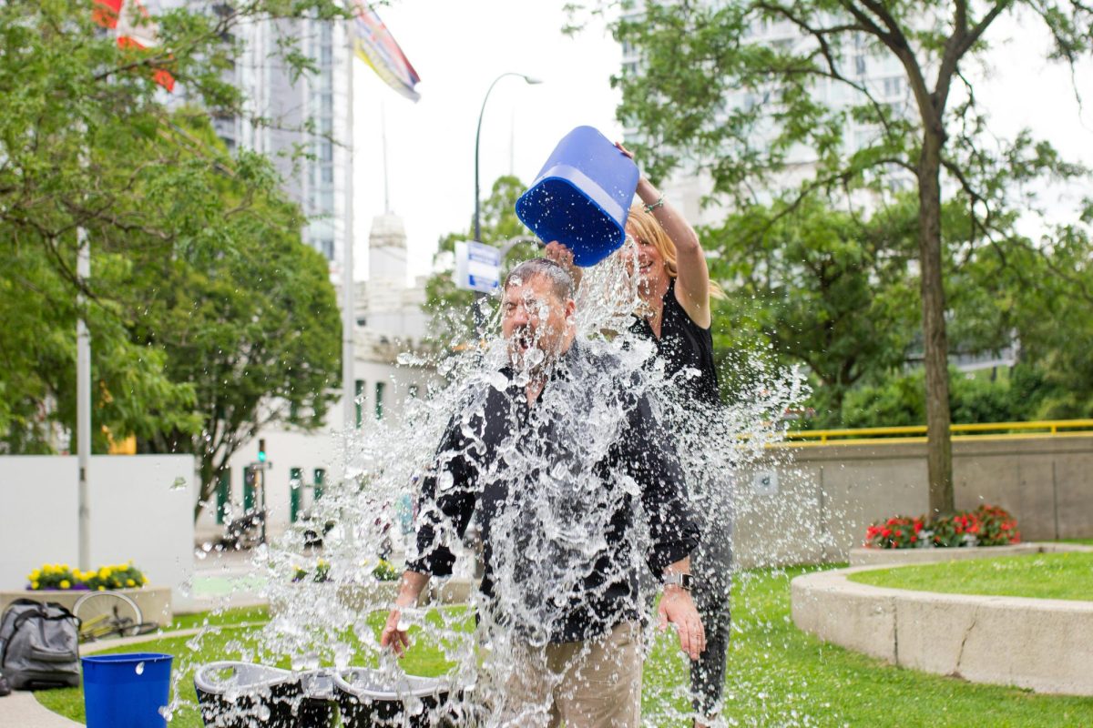 This ALS awareness campaign that went viral for participants having ice water dumped on their head once again went viral in the USC Speak Your Mind Challenge.