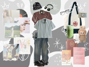 The essential vinyls, wardrobe, and accessories. Together, they defined the ‘performative male’ starter pack