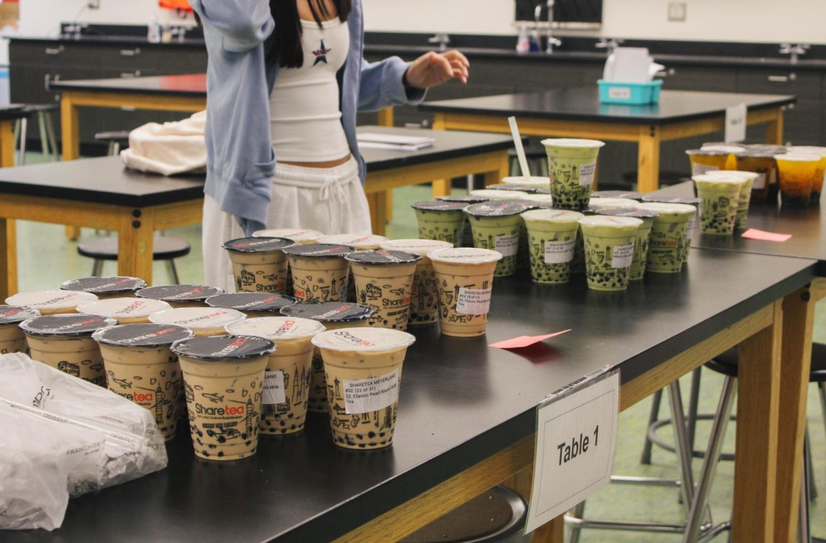 VSA and AAA hold a boba social. The clubs sold flavors such as matcha milk tea, mango green tea and classic milk tea.

