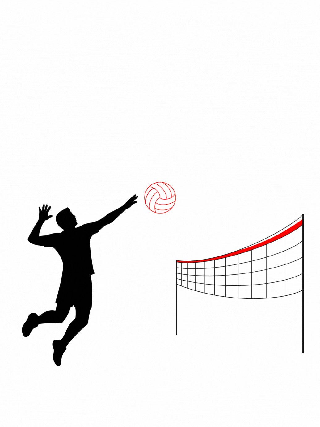 The NCAA men's volleyball net is 7 feet 11 inches, measuring 7 inches higher than the NCAA women’s volleyball net. Bellaire recently introduced a boys volleyball club team coached by varsity girls volleyball coach Karissa Sluss.