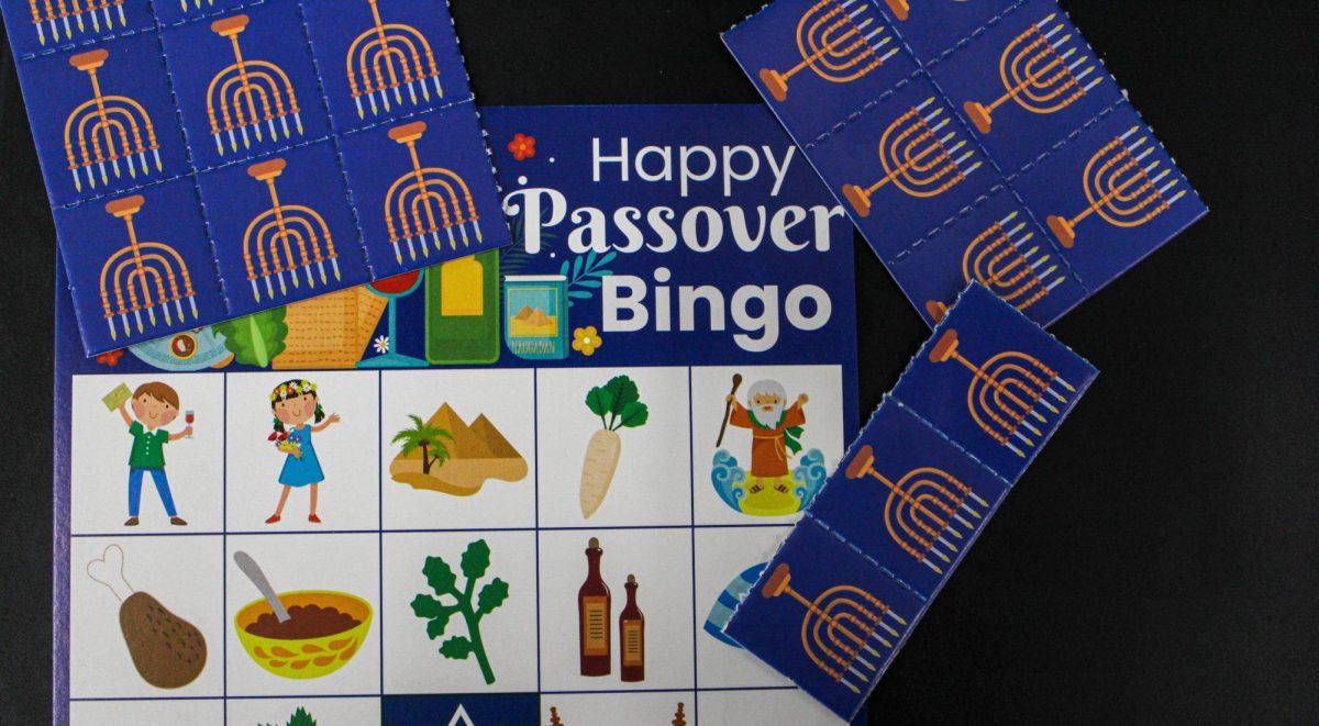 JSU students play Passover-themed bingo for various prizes to prepare for the first Seder on April 1. After bingo, students discussed their Passover traditions, favorite holiday foods and their Seder plans over bagels. 
